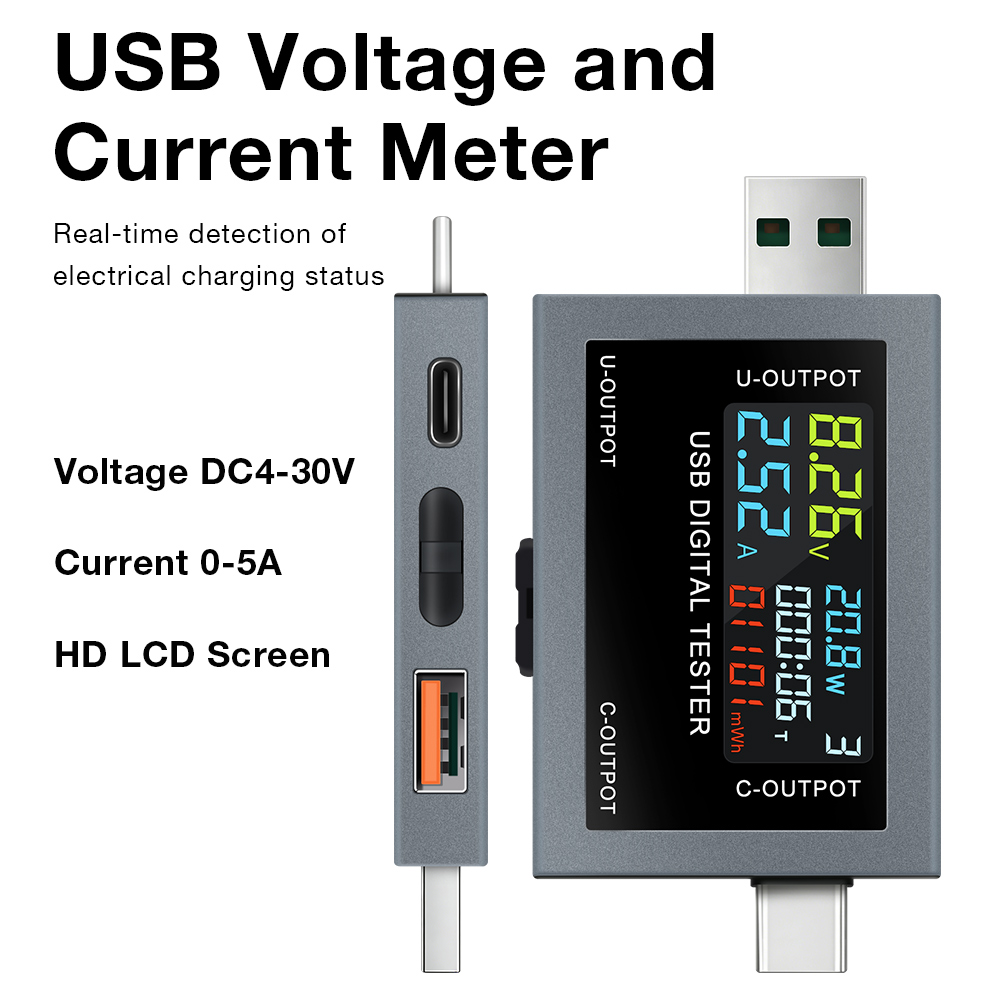 USB Type-C Charging Tester DC  - огляд і ціна Logic Analyzer Usb