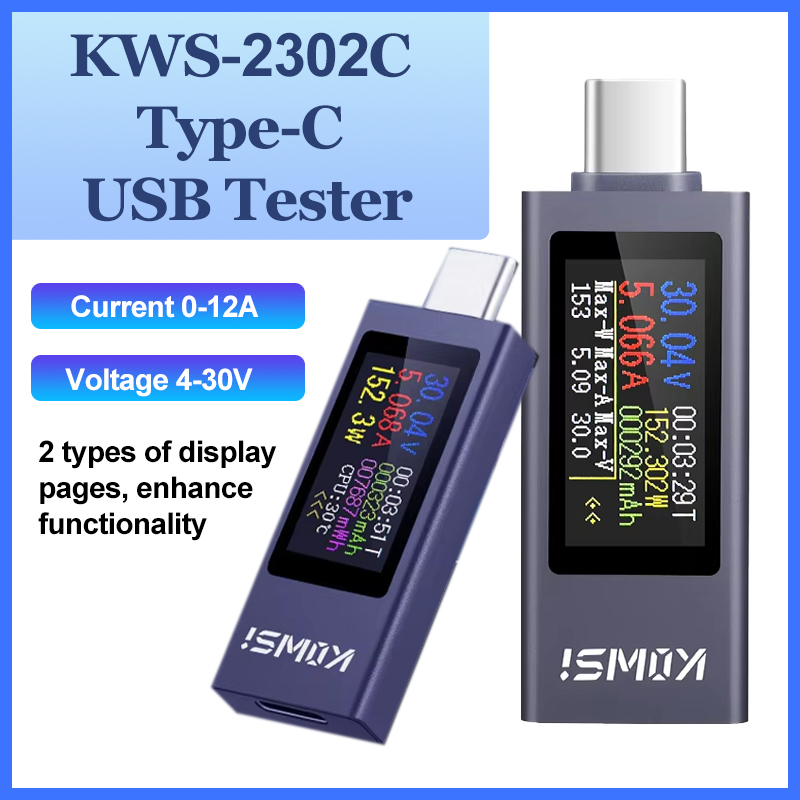 KWS-2302C Type-C USB Tester Mu - огляд і ціна Diy Electronics Learning Kit