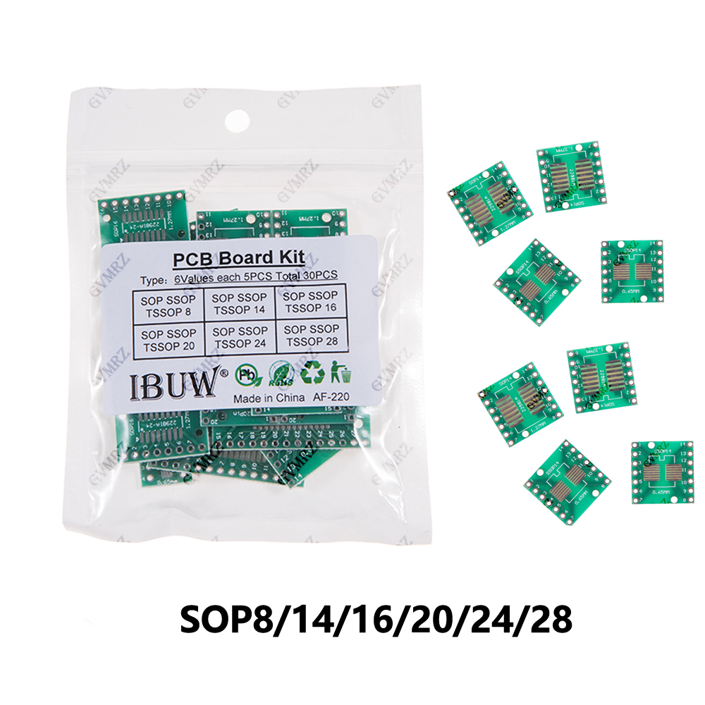 30PCS 6Values SOP SSOP TSSOP P - огляд і ціна Diy Audio Electronics Kit