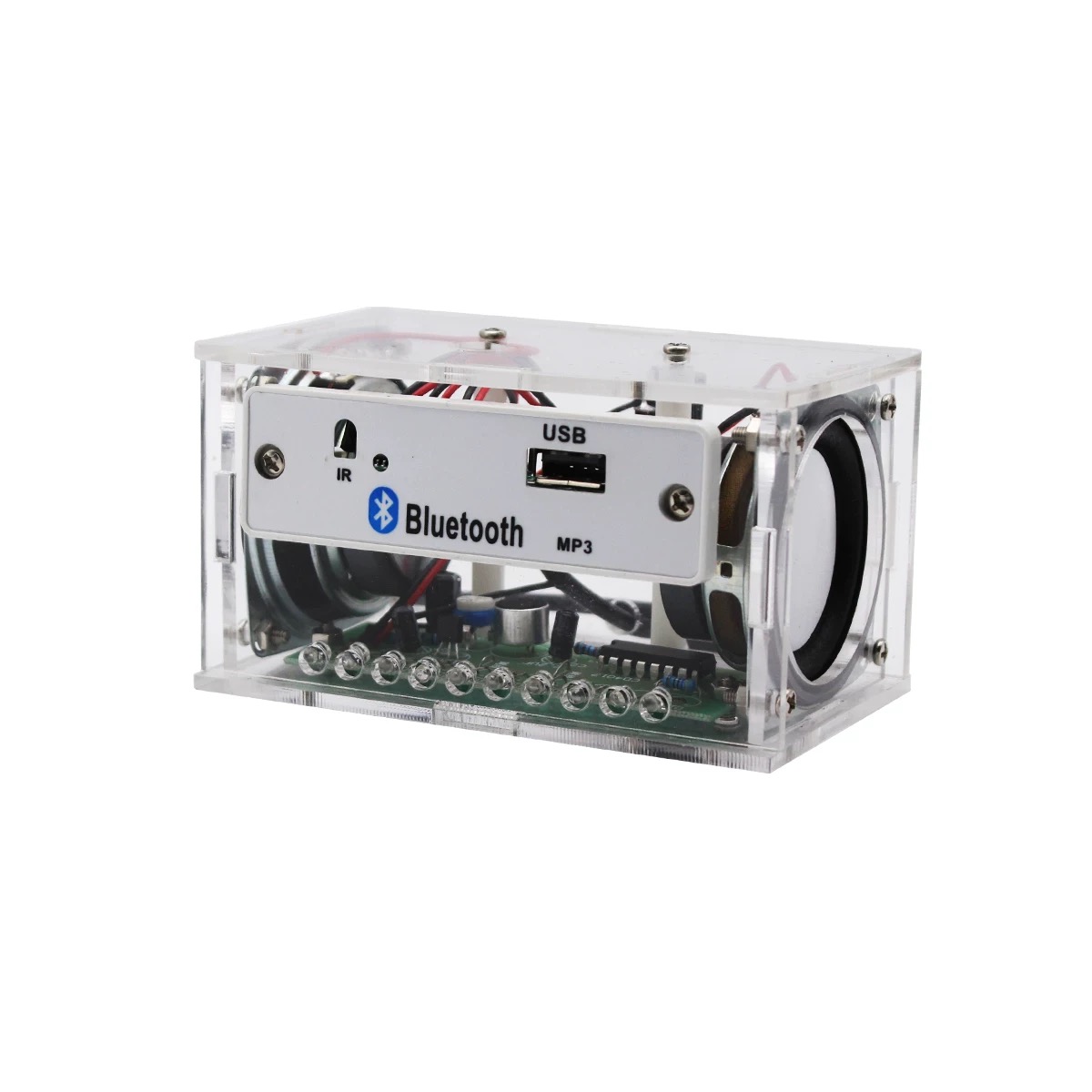 DIY Bluetooth Speaker Kit Whit - огляд і ціна Diy Electronics Learning Kit