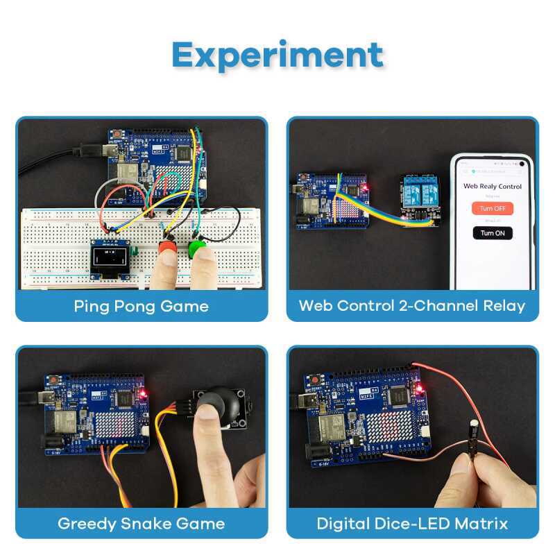 UNO R4 WiFi Compatible Develop - огляд і ціна Diy Electronics Learning Kit