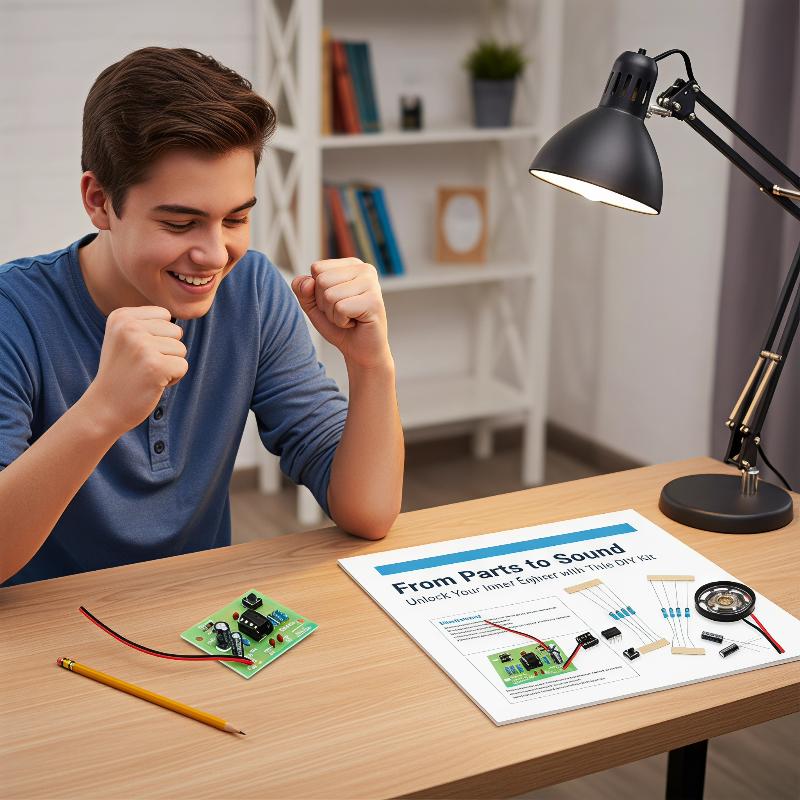 NE555 Doorbell DIY Soldering P - огляд і ціна Diy Electronics Project Kit