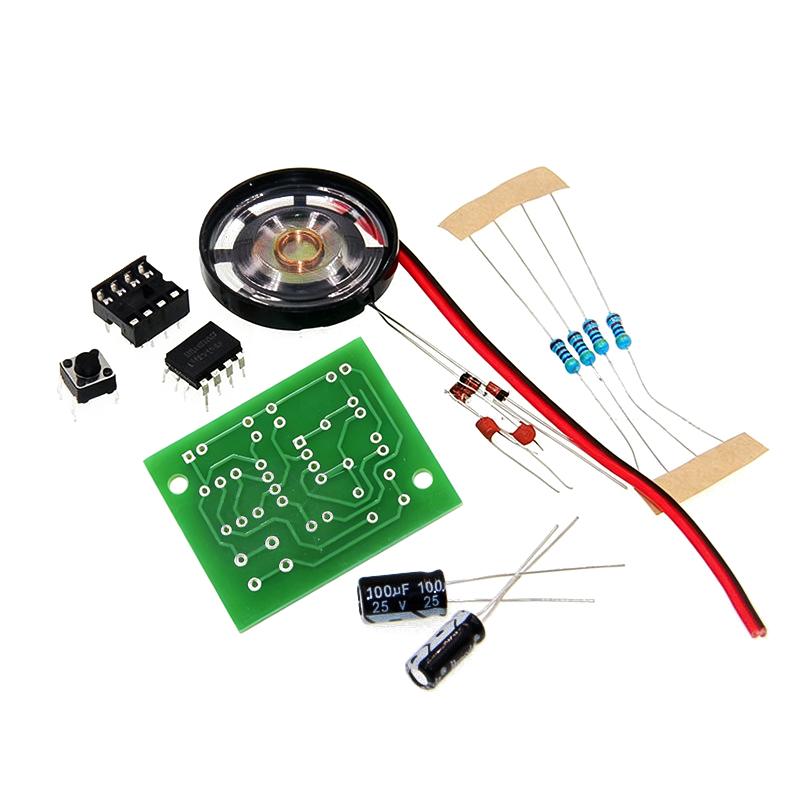 NE555 Doorbell DIY Soldering P - огляд і ціна Diy Electronics Project Kit