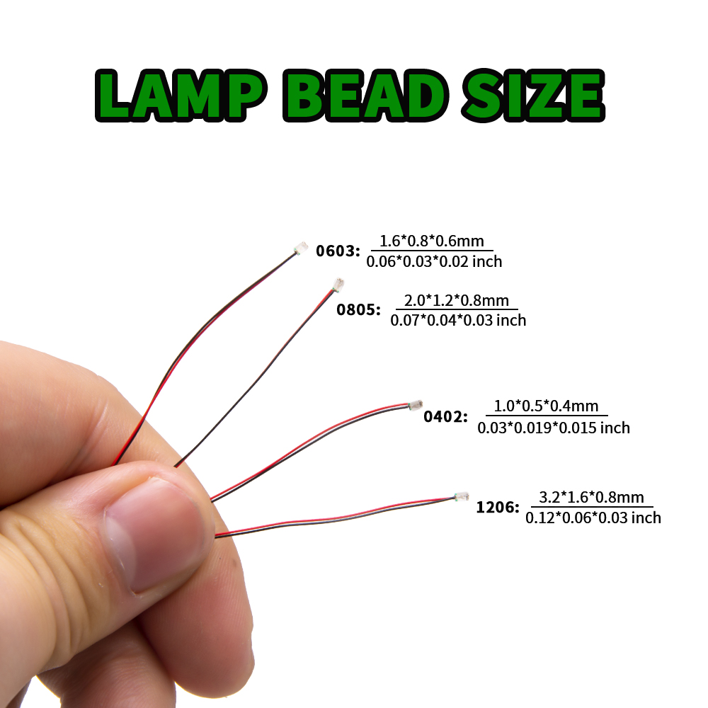 10pcs/Set Micro LED Lamp Chips - огляд і ціна Diy Electronics Project Kit
