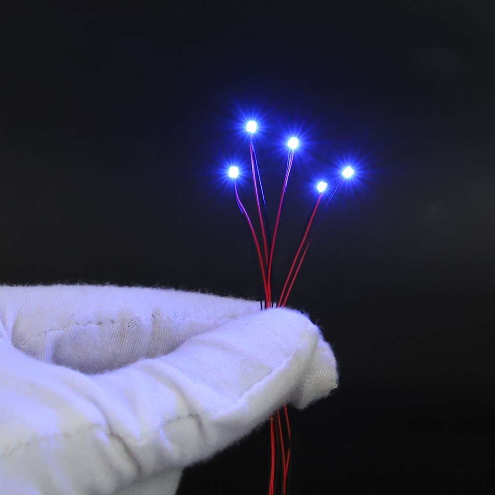 10pcs/Set Micro LED Lamp Chips - огляд і ціна Diy Electronics Project Kit