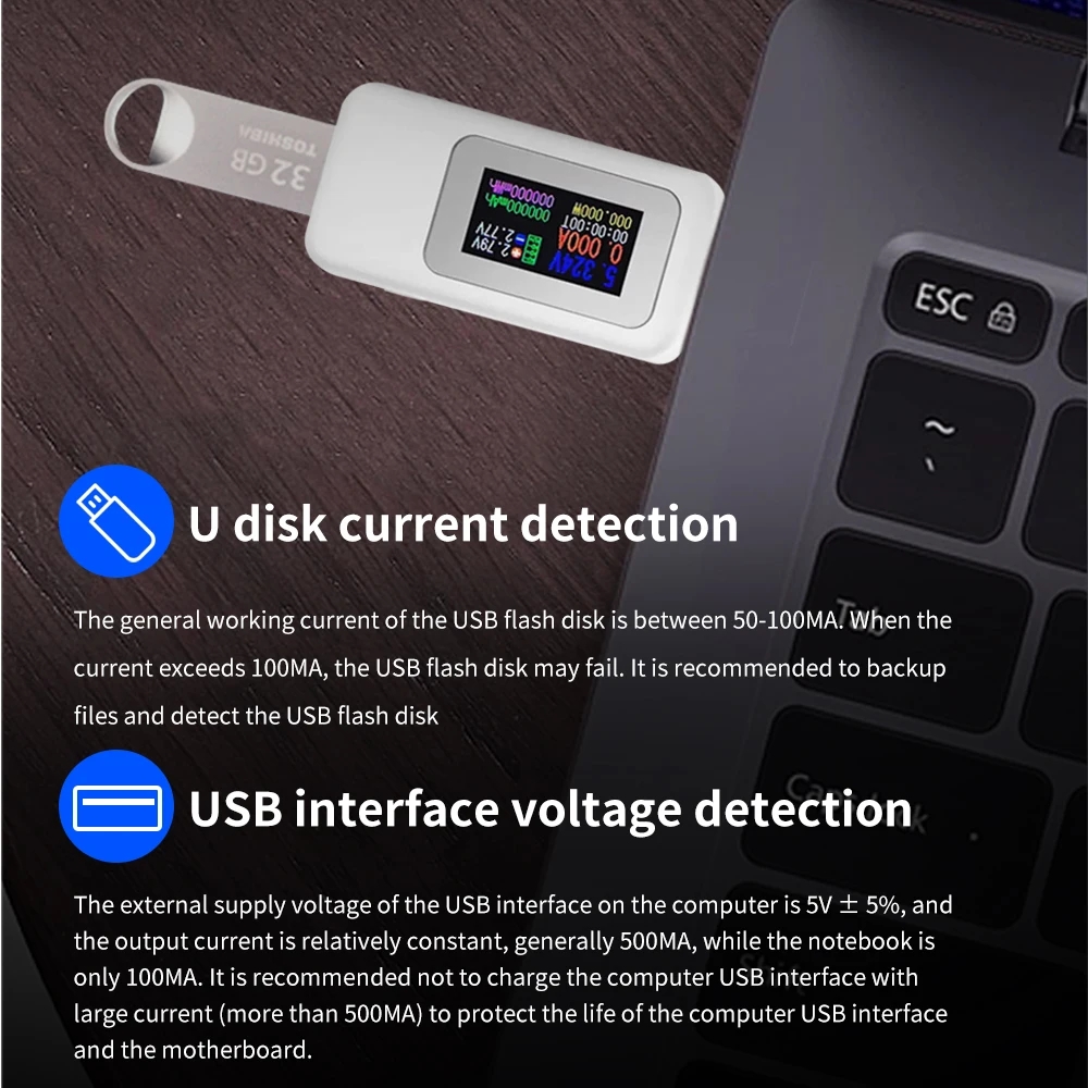 10 in 1 USB Tester DC Digital  - огляд і ціна Logic Analyzer Usb