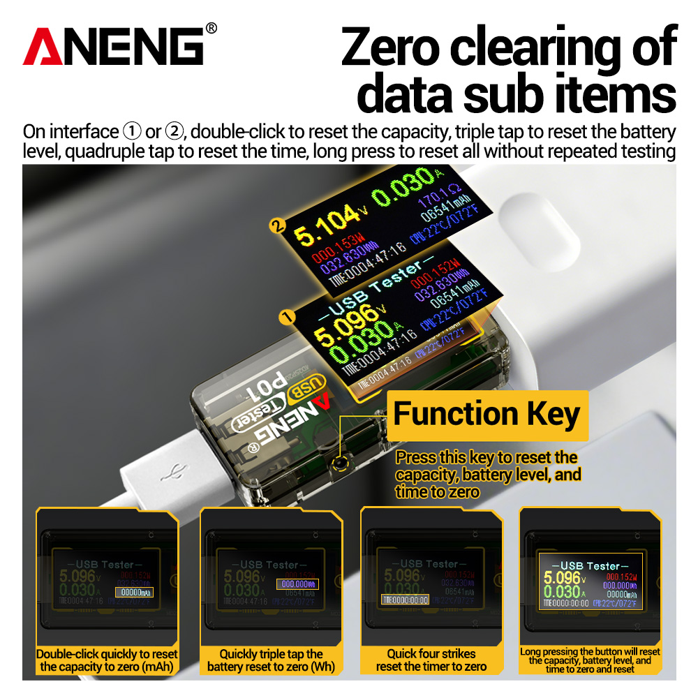 ANENG P01 USB Tester Voltmeter - огляд і ціна Logic Analyzer Usb